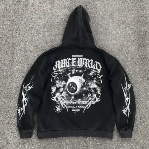 Black Hellstar x Juice World Hoodie