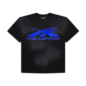 Blue Hellstar Sports Core Gel Logo T Shirt